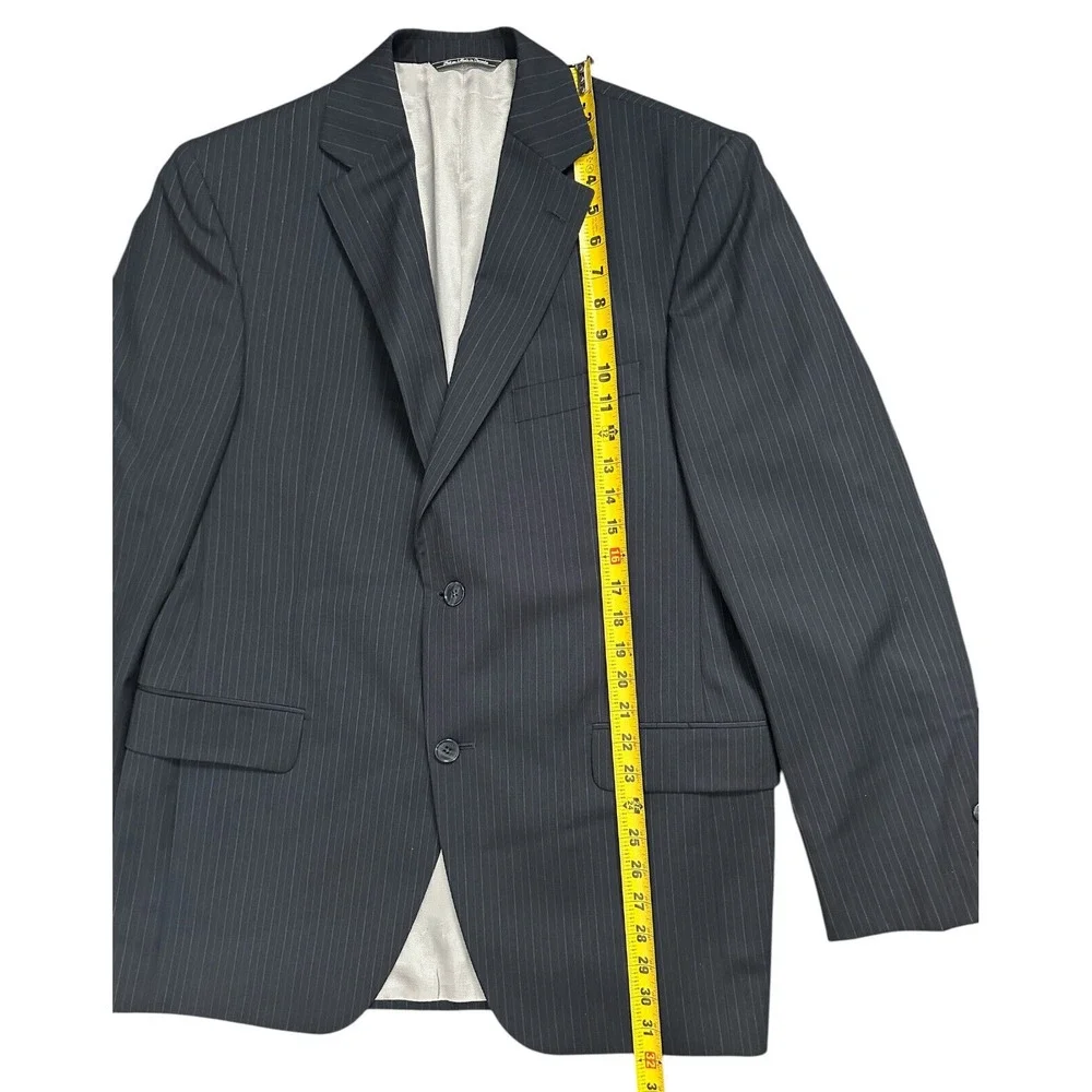 Jack Victor Blazer 40R Pure Wool Mens Button Suit Coat Jacket & Slacks‎ 34R READ